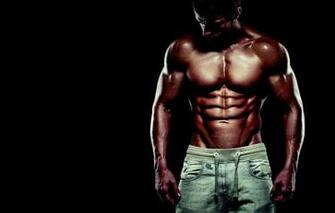 Wallpaper Look Pose Muscle Press Athlete