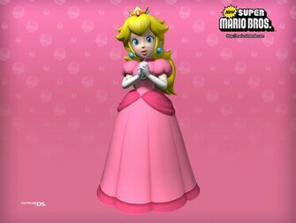 New Super Mario Brothers Princess Peach Wallpaper