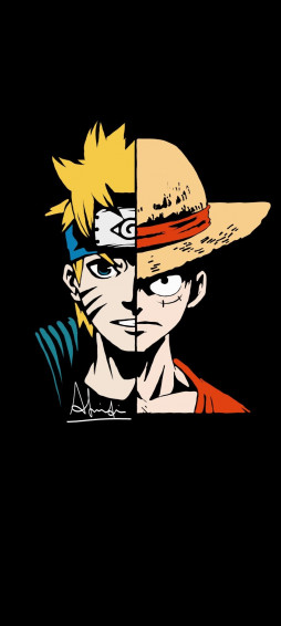 Naruto And Luffy Android Wallpaper Anime
