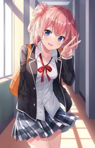 Wallpaper Anime Girls Digital Art Artwork 2d Portrait
