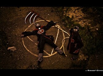 Wallpaper Cosplay Naruto Shippuden Akatsuki Hidan Kakuzu