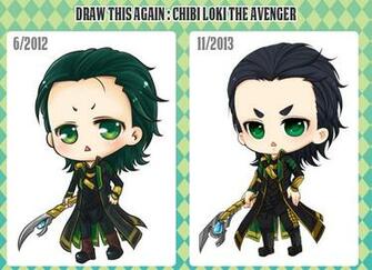 Draw This Again Chibi Loki By Princeofredroses