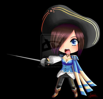 Chibi Fiora Royal Guard League Of Legends By Hyldenia