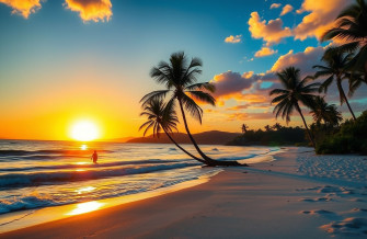Sunset Beaches Wallpaper