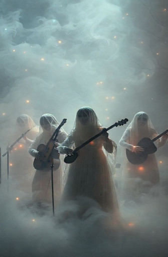 Ghost Band Wallpaper
