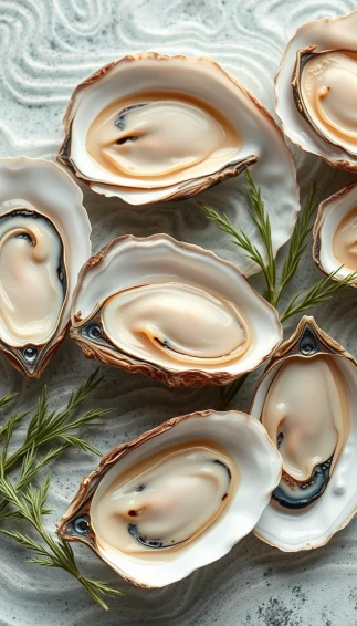 Oysters Wallpaper
