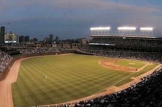 Wrigley Field At Night Wallpaper Mlb Ballpark Rankings The Best