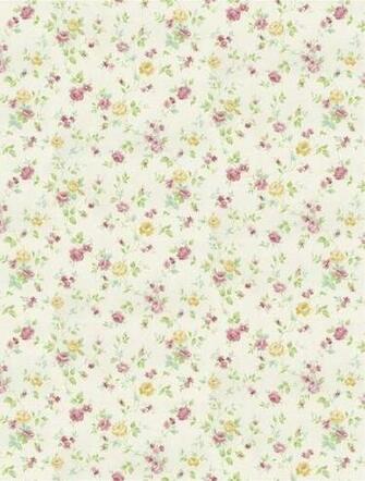 Wallpaper Balmoral Garden Miniature Pink Lancashire