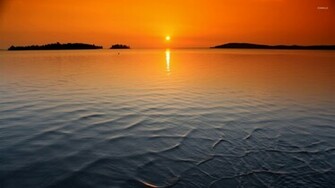 In The Bay Wallpaper Beach Sunset