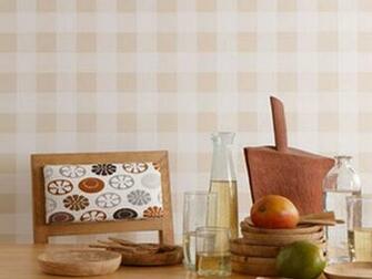 Geometric Wallpaper Vichy Pierre Frey