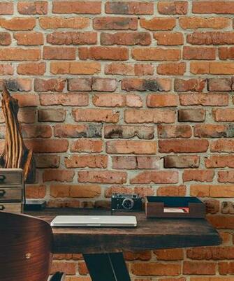 Camden Factory Bricks Wallpaper Realistic Red Brick Milton King