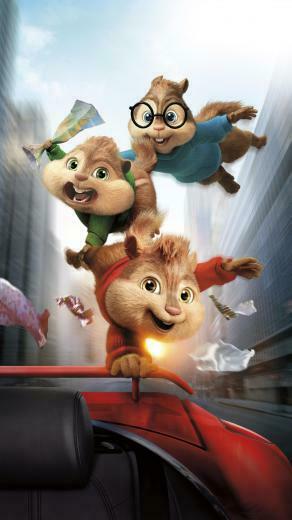 Alvin And The Chipmunks Road Chip Phone Wallpaper