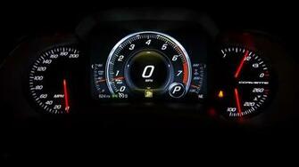 Wallpaper The Instrument Panel Speedometer Corvette Hi