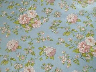 Vintage French Wallpaper Pink Roses Period Paper Projects Scrapbooking