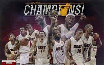 Miami Heat Champions Wallpaper