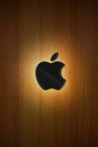 iPhone Apple Wood Wallpaper For 4s