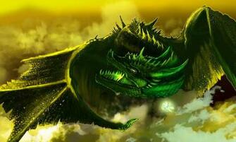 Green Dragon Wallpaper