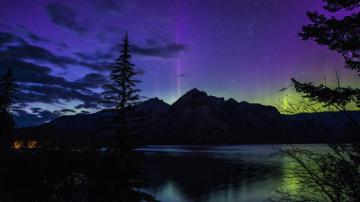 Wallpaper Landscapes Nature Night Canada