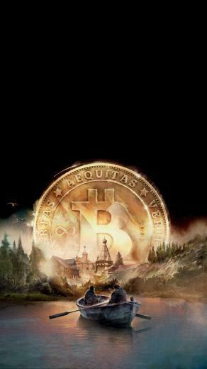 Moscow Bitcoin Wallpaper