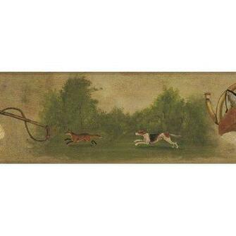 Fox Hunt Wallpaper Border In York Gallery Home