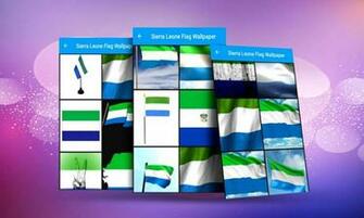 Sierra Leone Countries Flag Wallpaper Room