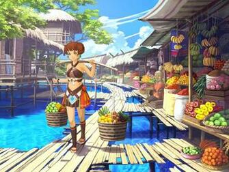 Girl Market Booths Strong Help Desktop Pc And Mac Wallpaper