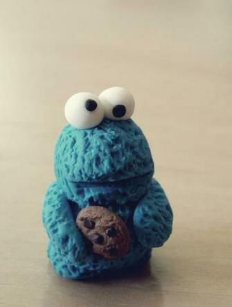 Cute Cookie Monster Wallpaper
