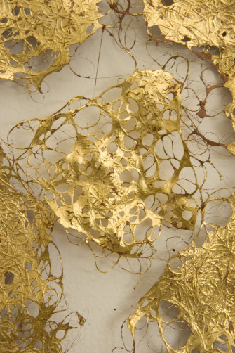 Gold Foil Wallpaper Decor