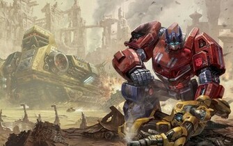 Transformers Fall Of Cybertron Wallpaper In