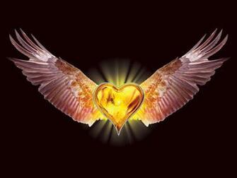 Wallpaper Stratovarius Eagle Heart Wings Valentine
