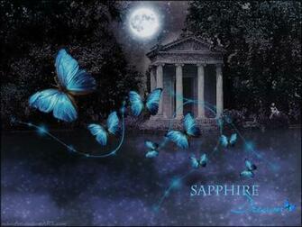 Sapphire Dream Wallpaper Metal Gothic Heavy