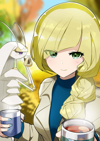 Pheromosa With Pokemon Power Information Wallpaper