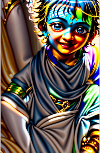 Natkhat Krishna HD Wallpaper