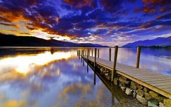 Wonderful Pier Wallpaper HD C8704 Araspot