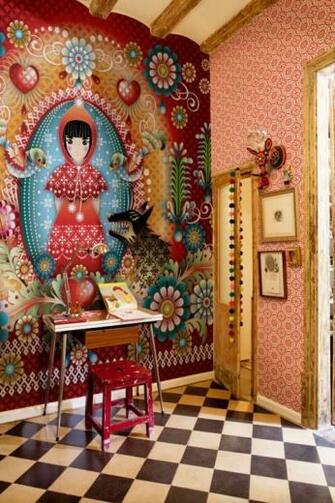 My Bohemian Home Wall Mural Wallpaper Decor Interior