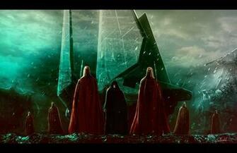 Palpatine And Royal Guards By Livioramondelli