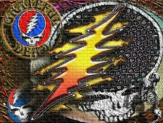 Grateful Dead Wallpaper Skeleton And Roses
