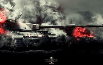 Conqueror World Of Tanks Game Wallpaper HD Widescreen