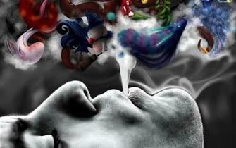 Abstract Smoke Wallpaper 3d HD