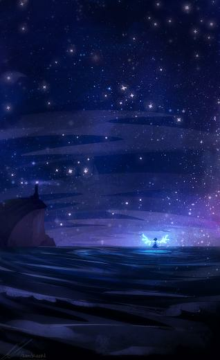 Alone At Sea Steven Universe Wallpaper Lapis