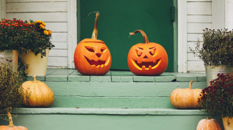 Halloween Decorations Too Early In West Virginia