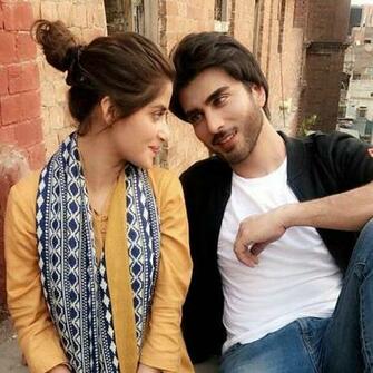 Imran Abbas HD Wallpaper And Sajal Ali