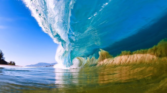 Stunning Ocean Waves Wallpaper HD For Your Desktop