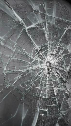 Broken Screen iPhone Wallpaper HD