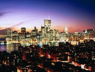 New York City Skyline At Night Wallpaper