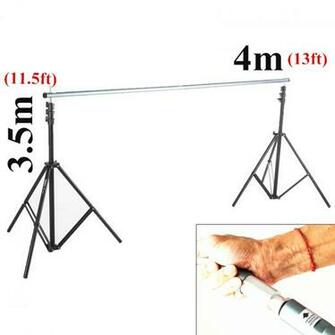 4m Background Stand Support System Bracket Crossbar Stands Kit