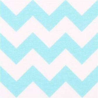 Blue And White Chevron Background Riley Blake Knit Fabric