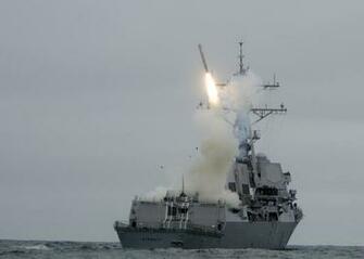 Us Navy Ocean Ships Destroyer Tomahawk Wallpaper