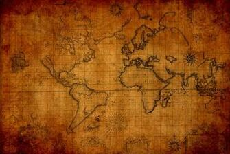 Antique Map Of The World