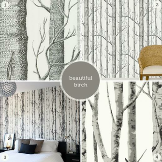 Birch Tree Paper Wallpaper Picswallpaper